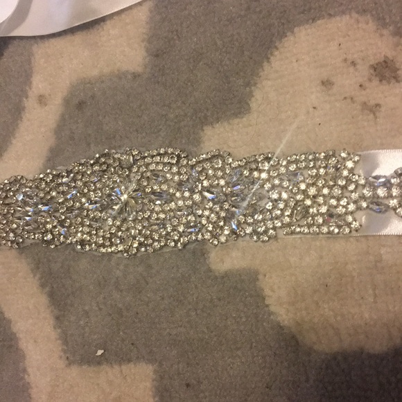 Bridal Silk Belt - Picture 6 of 6